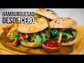 Hamburguesas ¡DESDE CERO! 🍔👩🏻‍🍳| Recién Cocinados