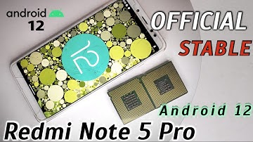 Pixel Experience Android 12 Stable Update For Redmi Note 5 Pro | Pixel Experience Android 12 Stable
