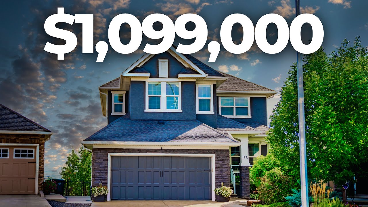 Внутри дома в Крэнстоне за 1 150 000 долларов с БЕСКОНЕЧНЫМИ ВИДАМИ! Недвижимость Калгари 2022