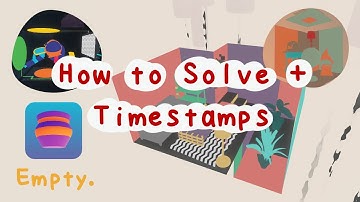 Empty. Full Game Walkthrough (100%) How to Solve + Timestamps