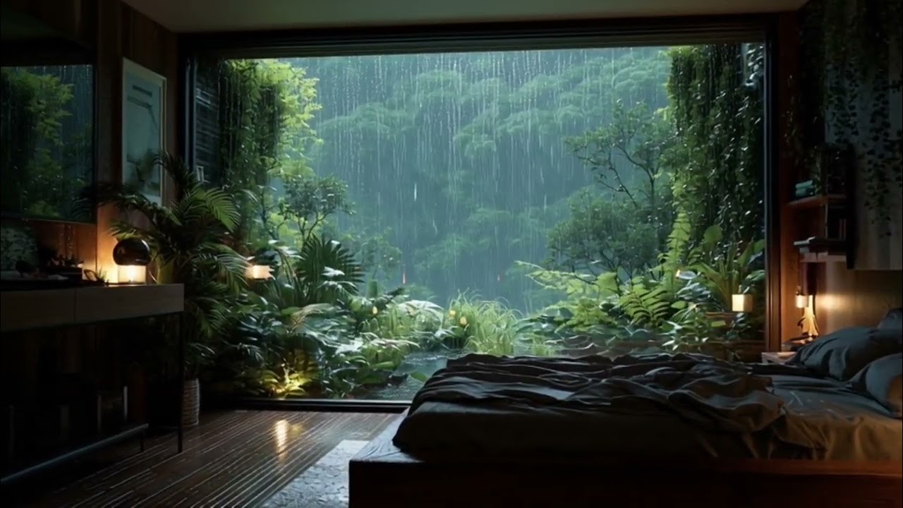 Deep sleep music-Relaxing Sleep Music + Insomnia | Rain Sounds for Stress Relief, Anxiety