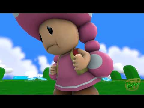 Toadette's Diaper Explosion, but the Anti-Piracy Screen Appears