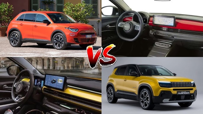 Jeep Avenger Vs Fiat 600: Battle of Compact SUVs