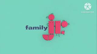 Family Jr. Bumper Blue Red Green Screen