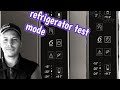 Test mode refrigerator  rfrigrateur whirlpooldiagnostics et entre du systme de code erreur