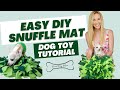 DIY Snuffle Mat Dog Toy | Proud Dog Mom