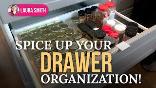 Spice Up Your Spice Drawer | How to Organize, Label, and Maintain your Spices