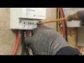 Changing a one rate electric meter