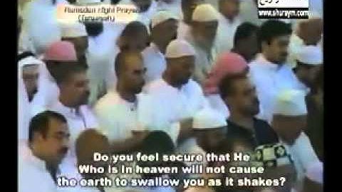 الشيخ سعود الشريم في تلاوة رائعة لسورة الملك