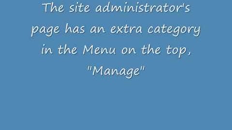 Create a Website,"Ning Tutorial"#6: Ning Software Administrator Pages and Creation for a Website