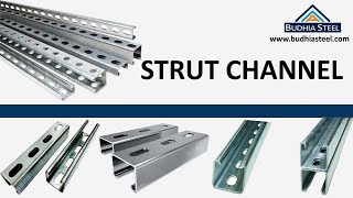 41x41 Strut Channel Roll Forming || Pre Galvanized Slotted Strut Channel ||(Budhia Steel)