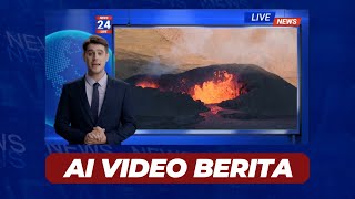 Mudah Banget Bikin Video Berita Pake AI Ini ! Cara Membuat Video Berita Menggunakan AI