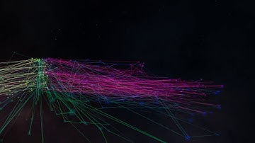 Colorful particle effects over Text with Unity 2019.3 | VFX0003