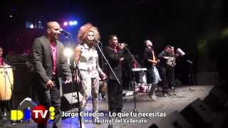 Video thumbnail of "Jorge Celedon - Lo que tu necesitas - 7mo. Festival del Vallenato - Quito"