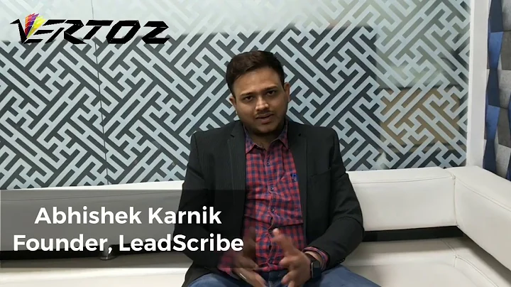 Vertoz's 14th Programmatic Workshop - Testimonial - Abhishek Karnik, Founder, LeadScribe