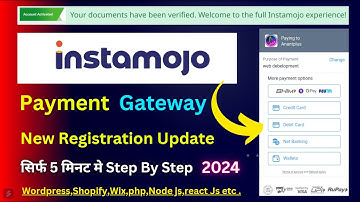 Instamojo account kaise banaye, how to open Instamojo payment gateway, Instamojo rejected 2024