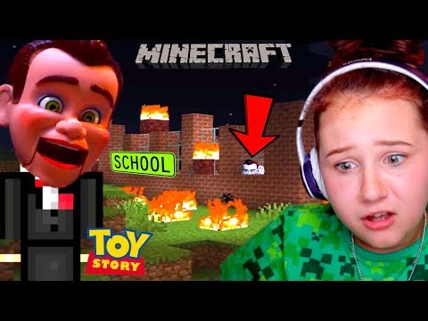 Minecraft Toy Story 4 At My School Forky Ruby Find Benson The