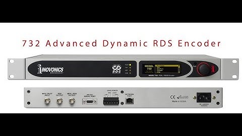 732 Advanced Dynamic RDS Encoder - ENG