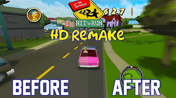 The Simpsons Hit And Run HD Textures And HD Cars Textures Mod