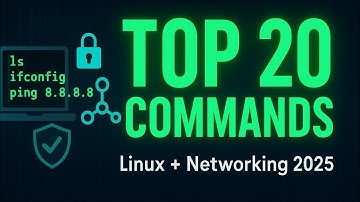 Top 20 Essential Linux & Networking Commands Every Hacker Must Know  Ethical Hacking & Cybersecurity