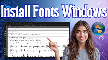 Lettertypen installeren in Windows 11 | Stapsgewijze handleiding (2025)