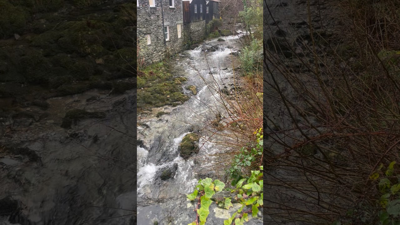 Stock Ghyll stream in Ambleside, The Lake District, Cumbria 🙂
