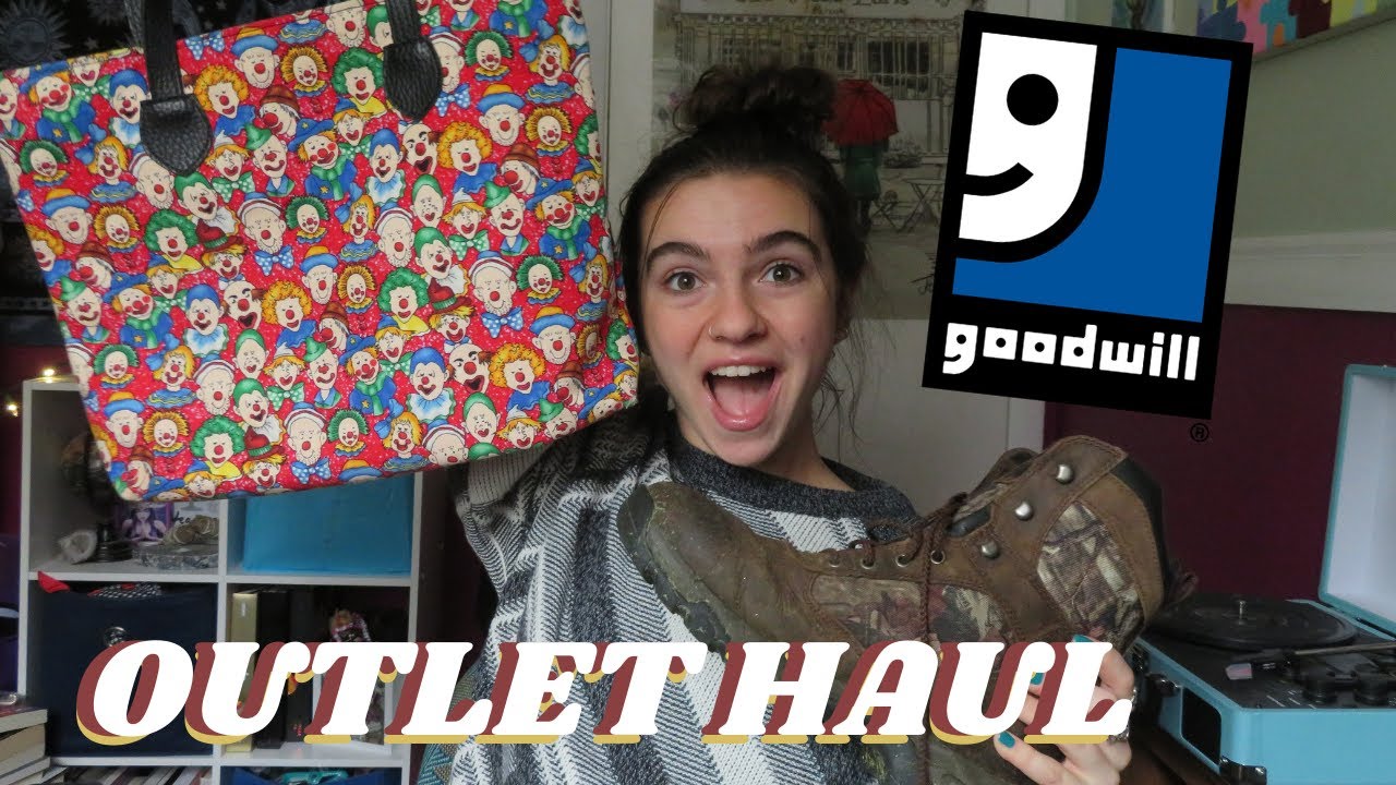 GOODWILL OUTLET HAUL first ever outlet haul YouTube