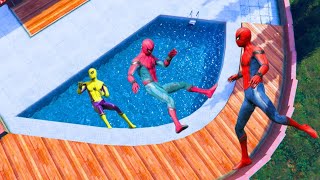 The Amazing Spider Man Falling Scene