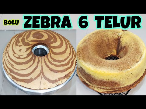 Cake Zebra 6 Telur