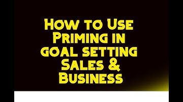 How to use the power of priming in sales and business - Scott Sylvan Bell