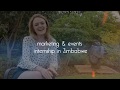 Katie Heywood Business & Professional Skills Internship in Zimbabwe Katie Heywood Business & Professional Skills Internship in Zimbabwe