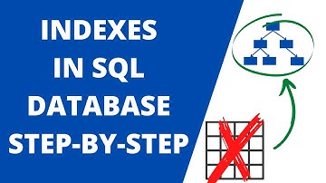 Step-by-step guide to database indexes - Advanced SQL
