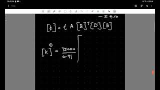Plane stress using CST elements - Part II