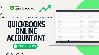 Creating Chart of Accounts Templates in QuickBooks Online Accountant | Real Accounting Support