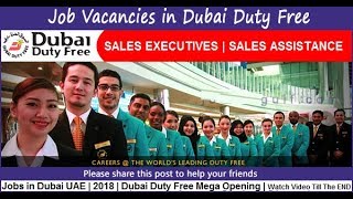 Sales | retail store jobs in dubai duty free for airport male & female
latest job 2018