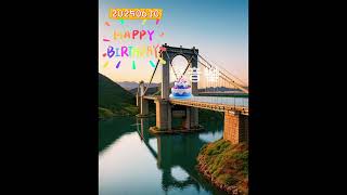 Happy Birthday｜一段送給好友的輕音樂祝福，祝你早日實現願望，順順利利#生日快樂 #鬆音樂 #放鬆音樂 #祝福影片 #生日音樂#HappyBirthday #RelaxingMusic