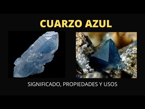💎 Cuarzo Azul [ Significado ] Propiedades y Usos del mineral