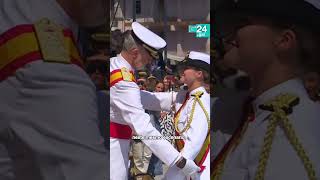 ⚓ MARÍN | A princesa Leonor despídese de Marín tras once meses de formación na Armada