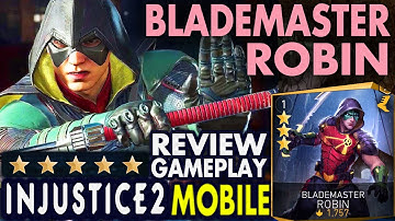 Injustice 2 Mobile: Blademaster Robin. Super move | Gameplay | Review. Android/IOS