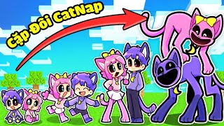 HIHA VÀ YUMMIE CATNAP LỚN LÊN TRONG MINECRAFT * CẶP ĐÔI CATNAP 😍🥰