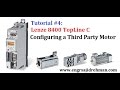 Tutorial 4  configuring a third party motor with lenze 8400 highline