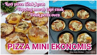 Resep pizza mini 2000an || ide jualan jajanan anak | how to make mini pizza
