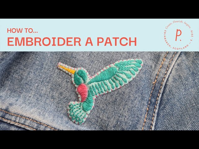 4 Ways to Make Your Own Hand Embroidered Felt Patches