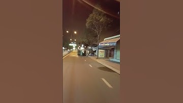 Thị trấn Cần Đước,tỉnh Long An về đêm