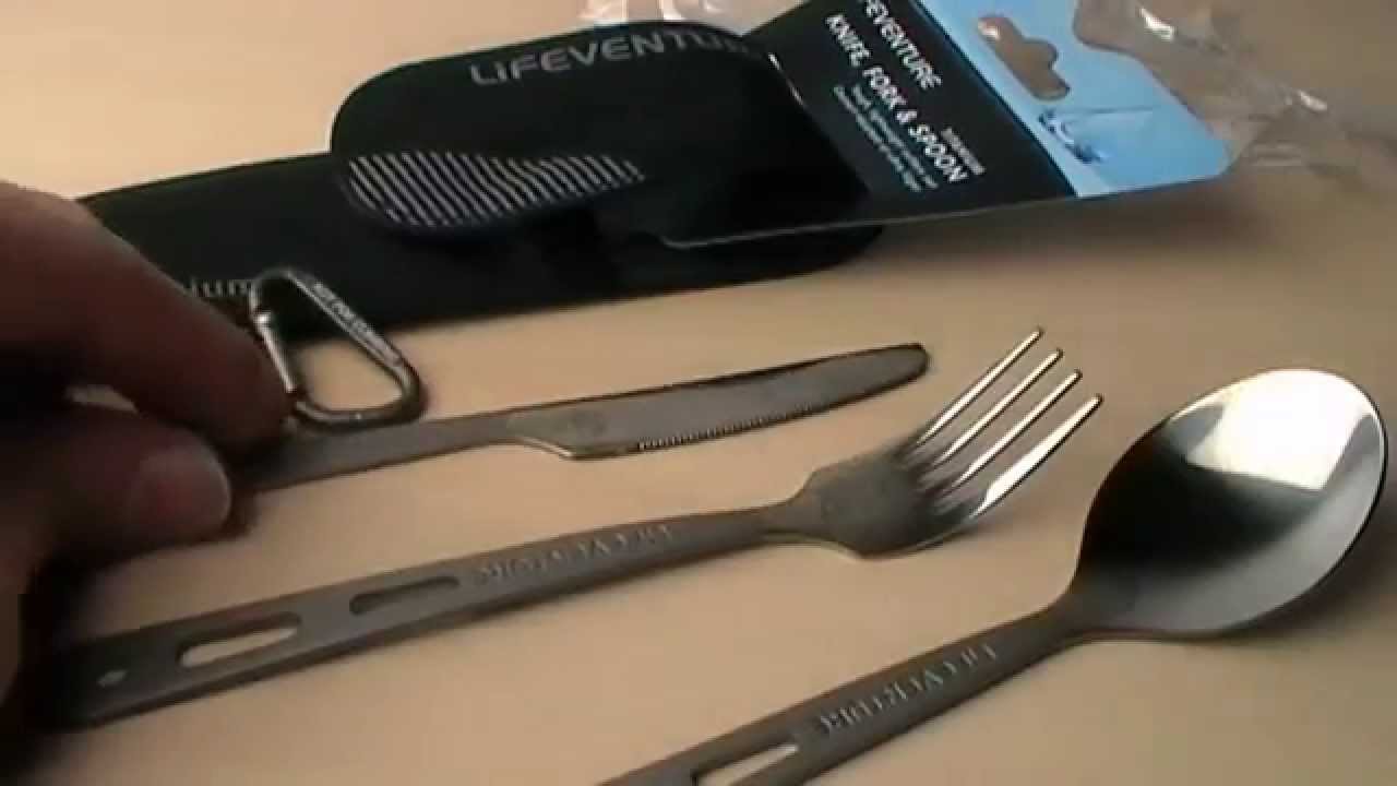titanium alloy Cutlery Fork Ultralight Spork Spoon Tableware EDC Outdoor tool 