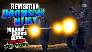 Playing Doomsday Heist After The Mercenaries DLC, Elite Challenge, 4 Manned