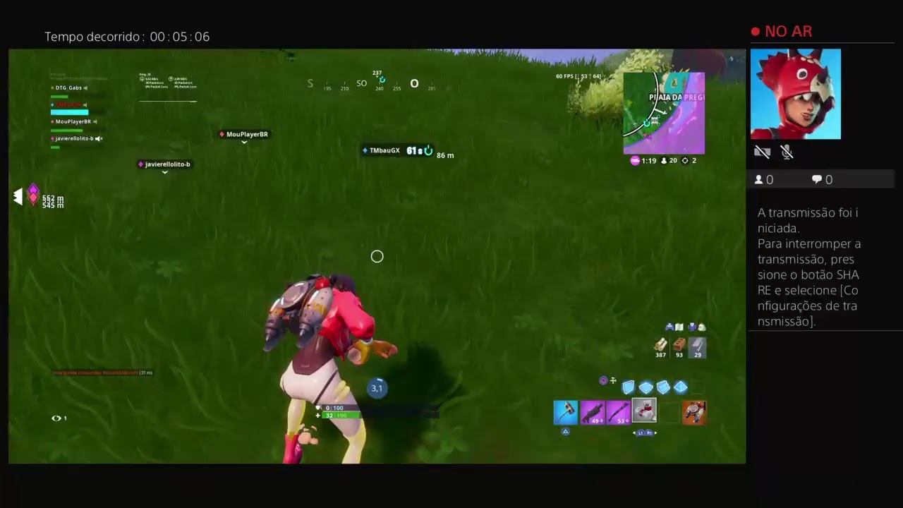 Transmissão ao vivo do PS4 de DTG_Gabs luís games camera iphone 8 plus apk