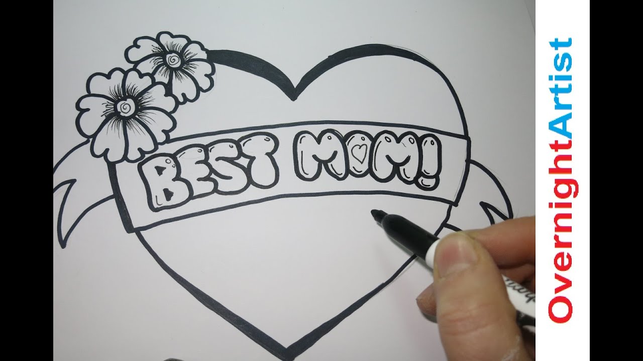 Cute Things To Draw For Your Guy Best Friend Mothers Day On A