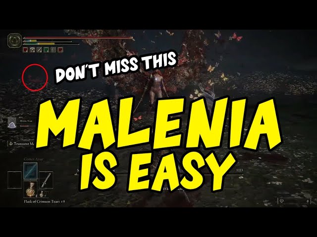 Elden Ring: EASILY Defeat Malenia In JUST 2 Minutes (Easy Guide) class=