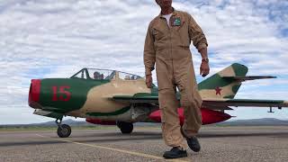 MiG 15 Engine Start, Jet Warbird Training Center, Santa Fe NM Profile